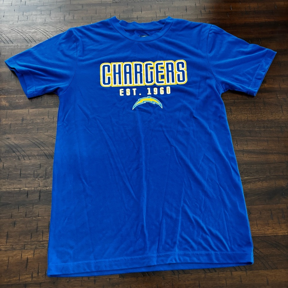 NFL Chargers team apparel sleepwear Royal Blue Tee